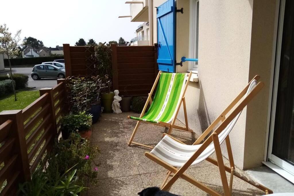Appartement A Belz Proche De La Mer Exteriör bild